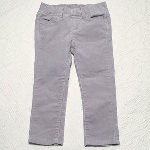 2T (4/$20) Stretch Cotton Corduroy Skinny Pants by Joe Fresh